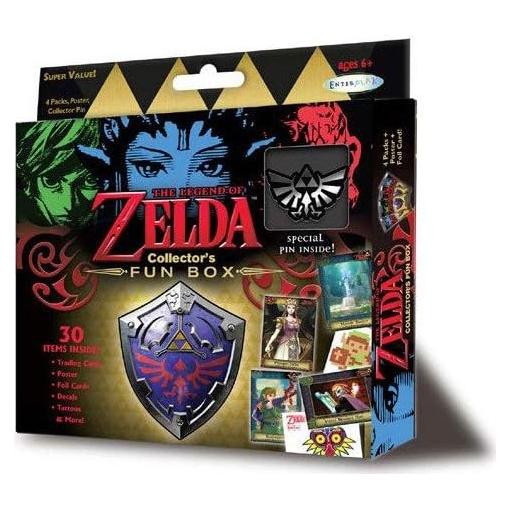 Cartas Coleccionables La Leyenda de Zelda Nintendo - 4 Paquetes