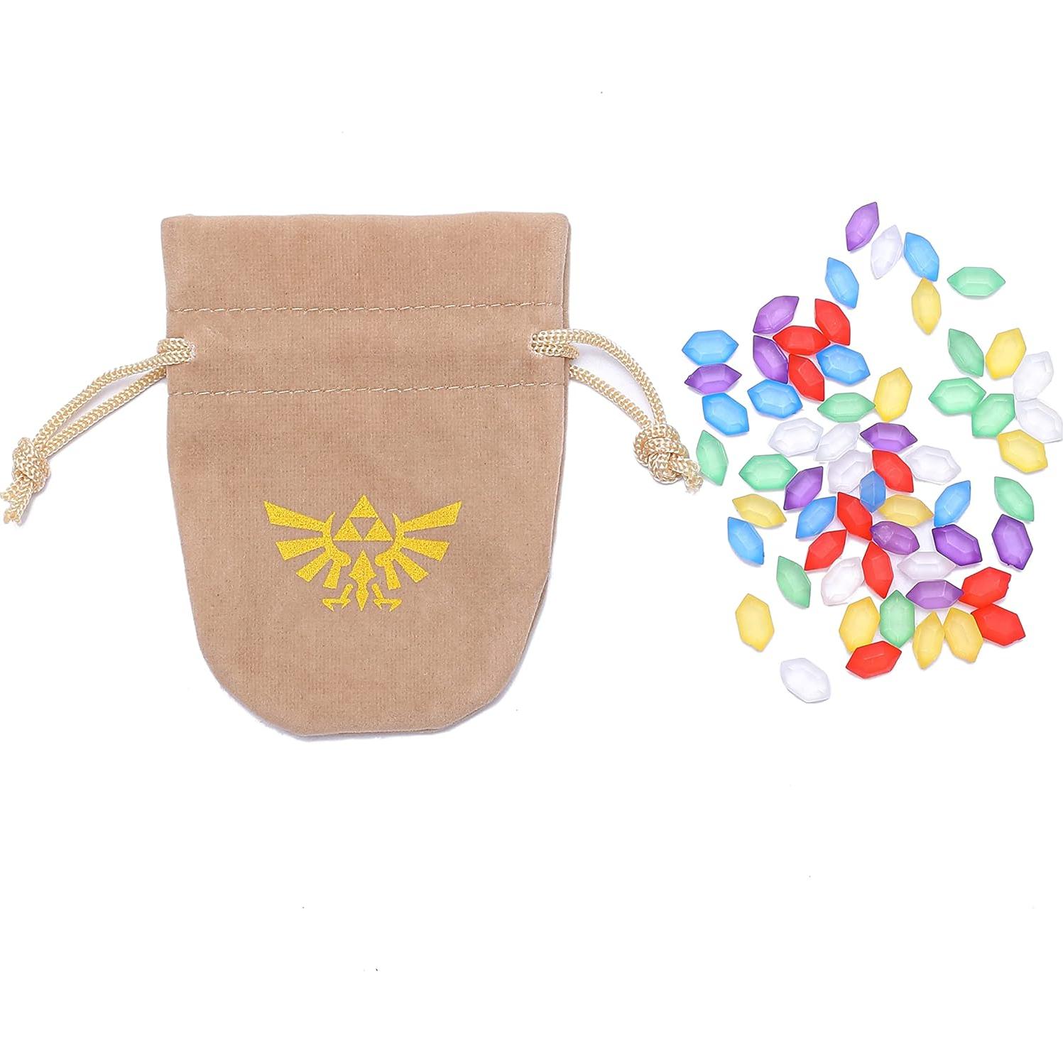 Conjunto de 60 Rupias ASVP Shop con Bolsa de Gamuza