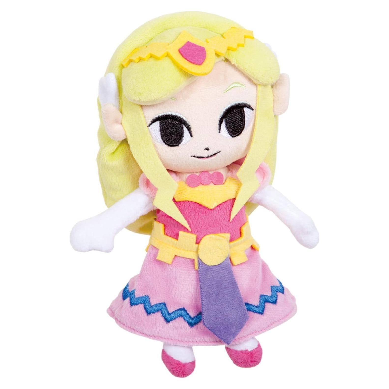 Peluche Princesa Zelda Sanei 19 cm La Leyenda de Zelda