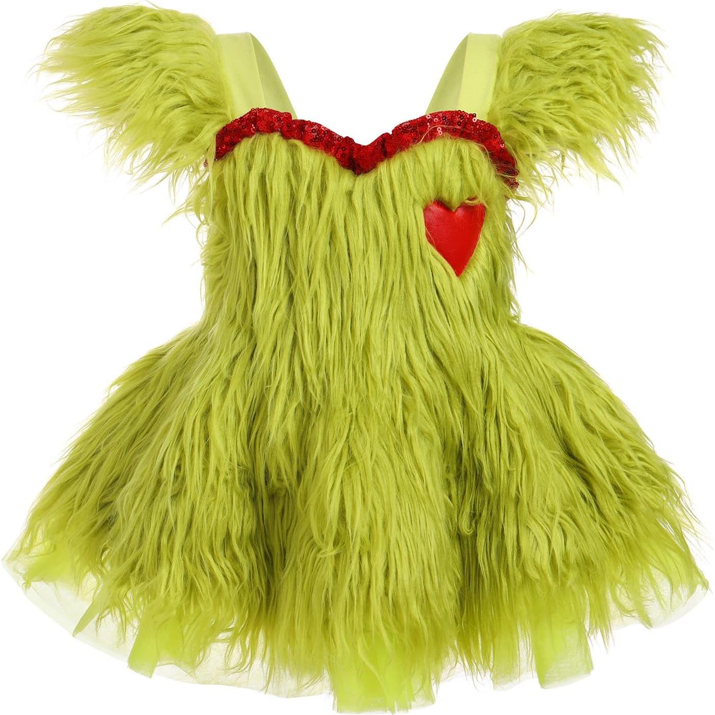 Disfraz Navidad Santa Claus Niña Bebé ODASDO 12-18 Meses