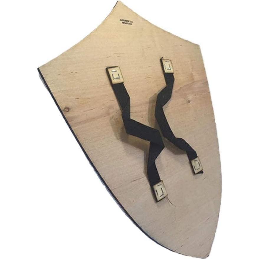 Escudo Hyliano de Madera Hecho a Mano 43 cm - Cosplay Zelda