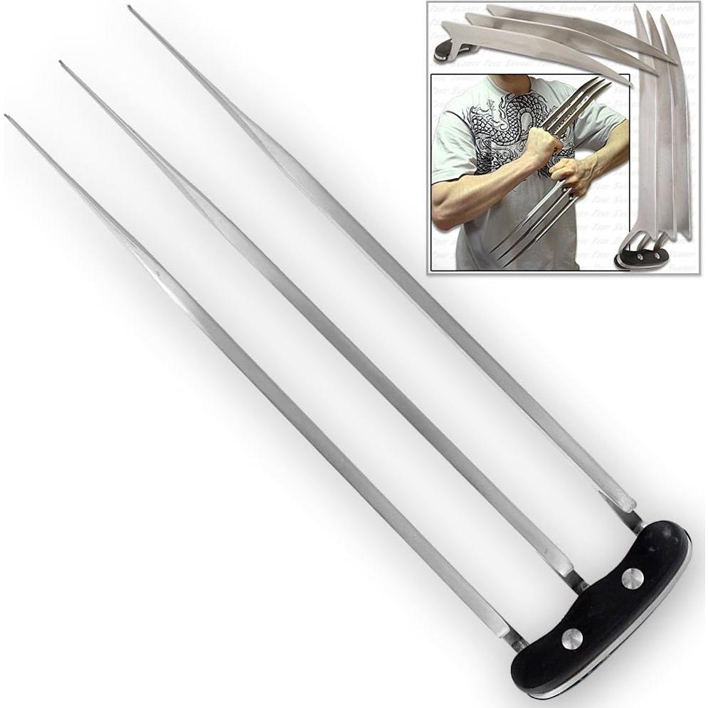 Set de 2 Garras de Wolverine VULCAN GEAR - Acero Inoxidable 27.94 cm