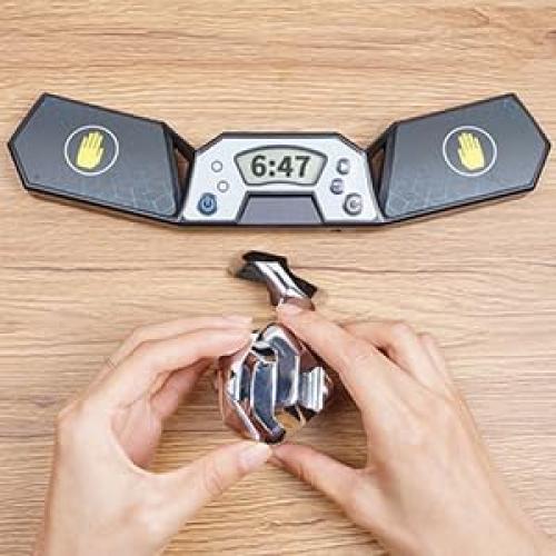 Rompecabezas de Metal 3D Xuanwei Cubo Plata 4.3cm para Adultos