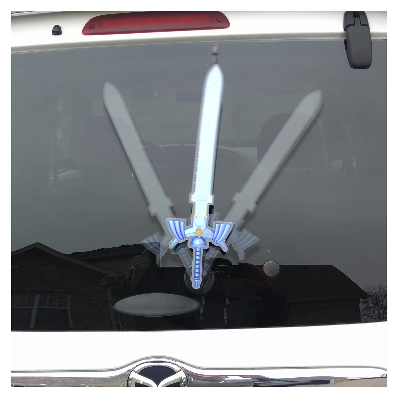 Espada Maestra de Zelda WiperTags 15" Ajuste Universal