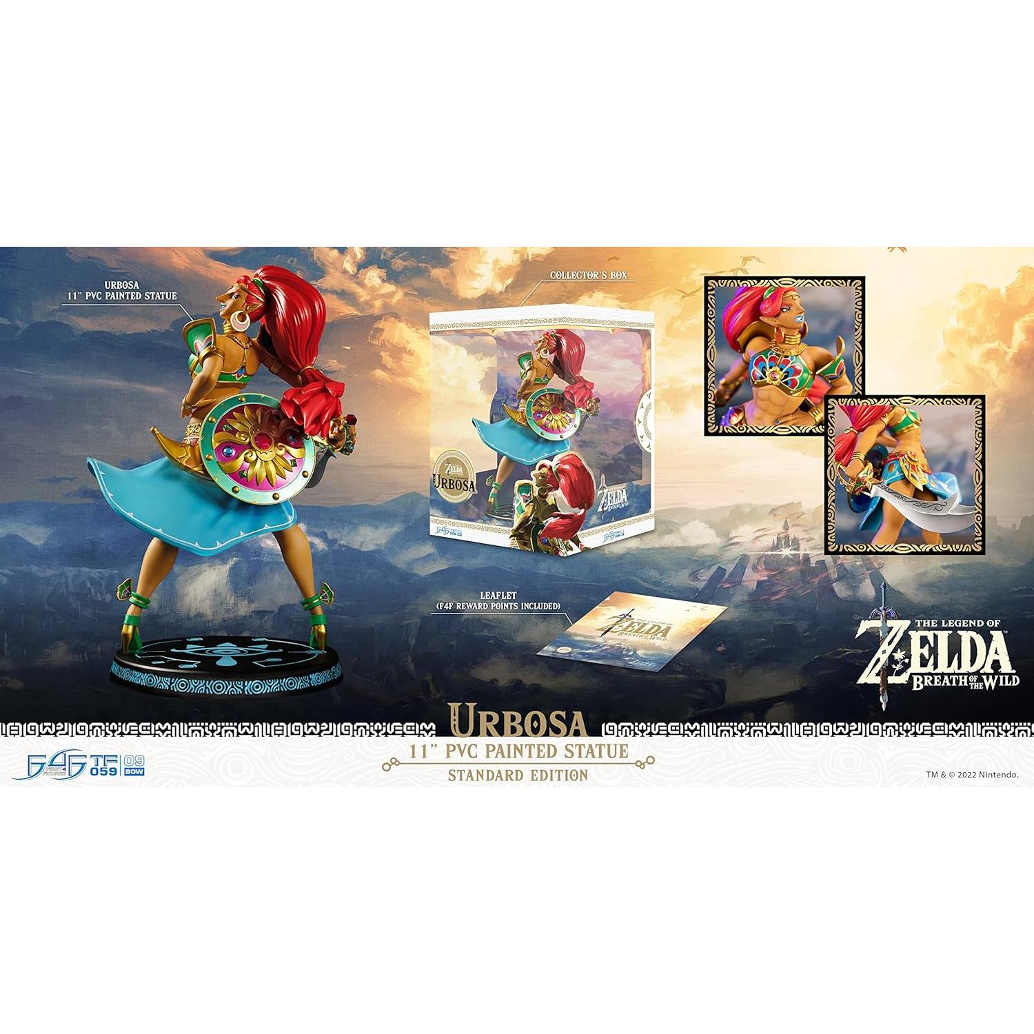 Figura PVC Urbosa First 4 Figures La Leyenda de Zelda 28 cm