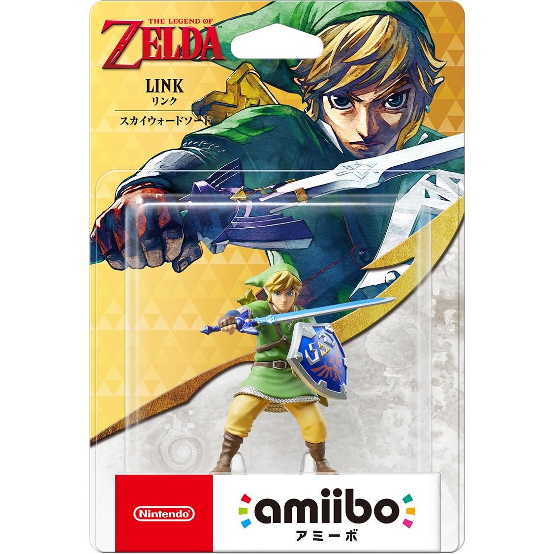 Amiibo Link Espada del Cielo Nintendo - La Leyenda de Zelda