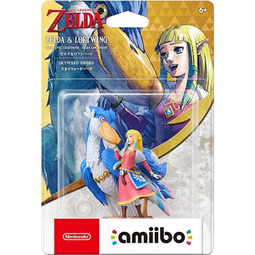 Amiibo Zelda y Loftwing Nintendo Switch - La Leyenda de Zelda