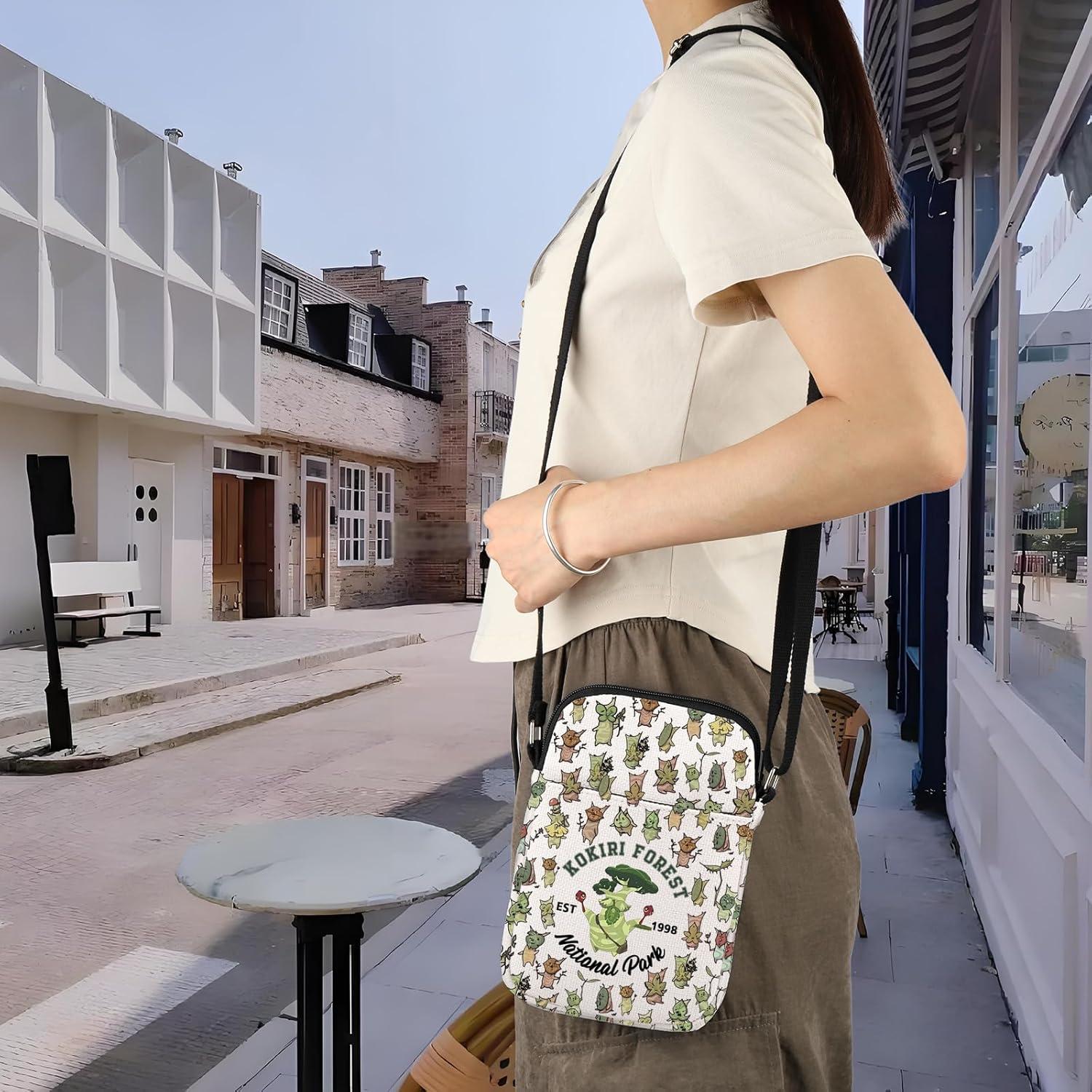 Bolsa Cruzada Korok de Poliester para Papá - Regalo Gamer