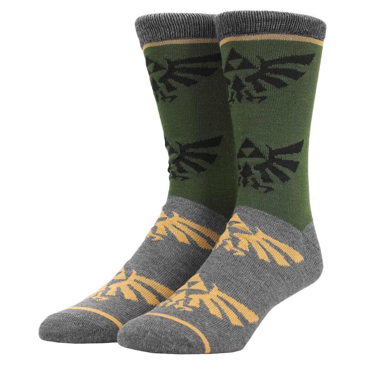 Medias de Tripulación Legend of Zelda para Hombre - Talla 10-13