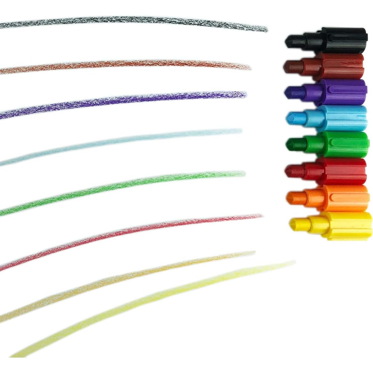 Crayones Apilables Huji 8 Colores Construibles para Niños