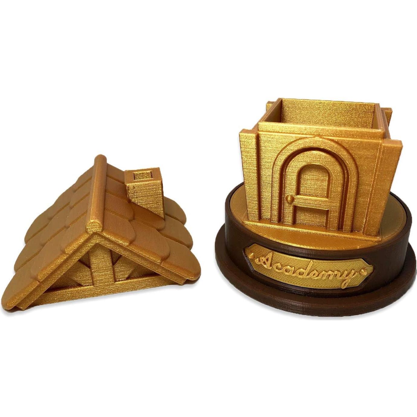 Trofeo HHA MunnyGrubbers Oro 10.16 cm con Compartimento Oculto