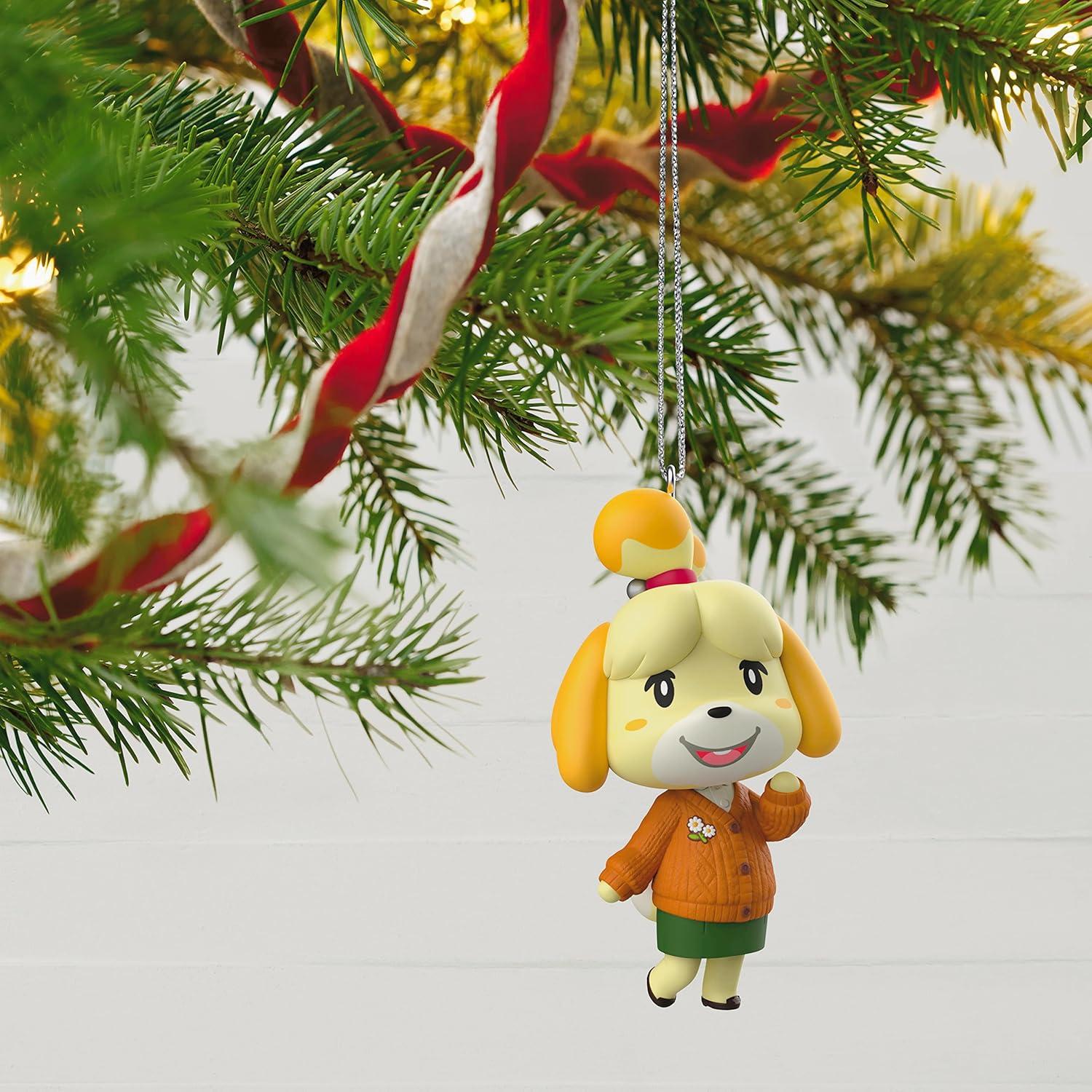 Adorno Navideño Hallmark Keepsake 2023 Isabelle Animal Crossing