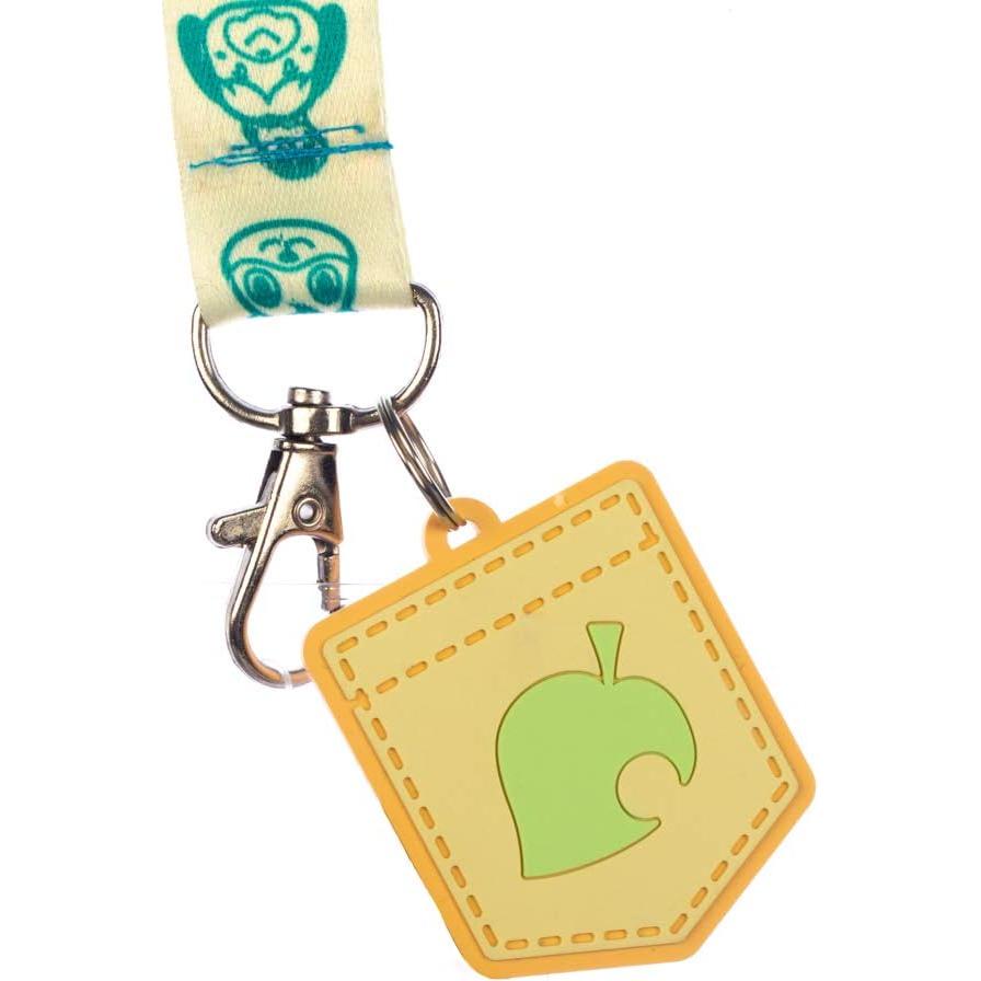 Lanyard Animal Crossing BIOWORLD con llavero y arte personalizado