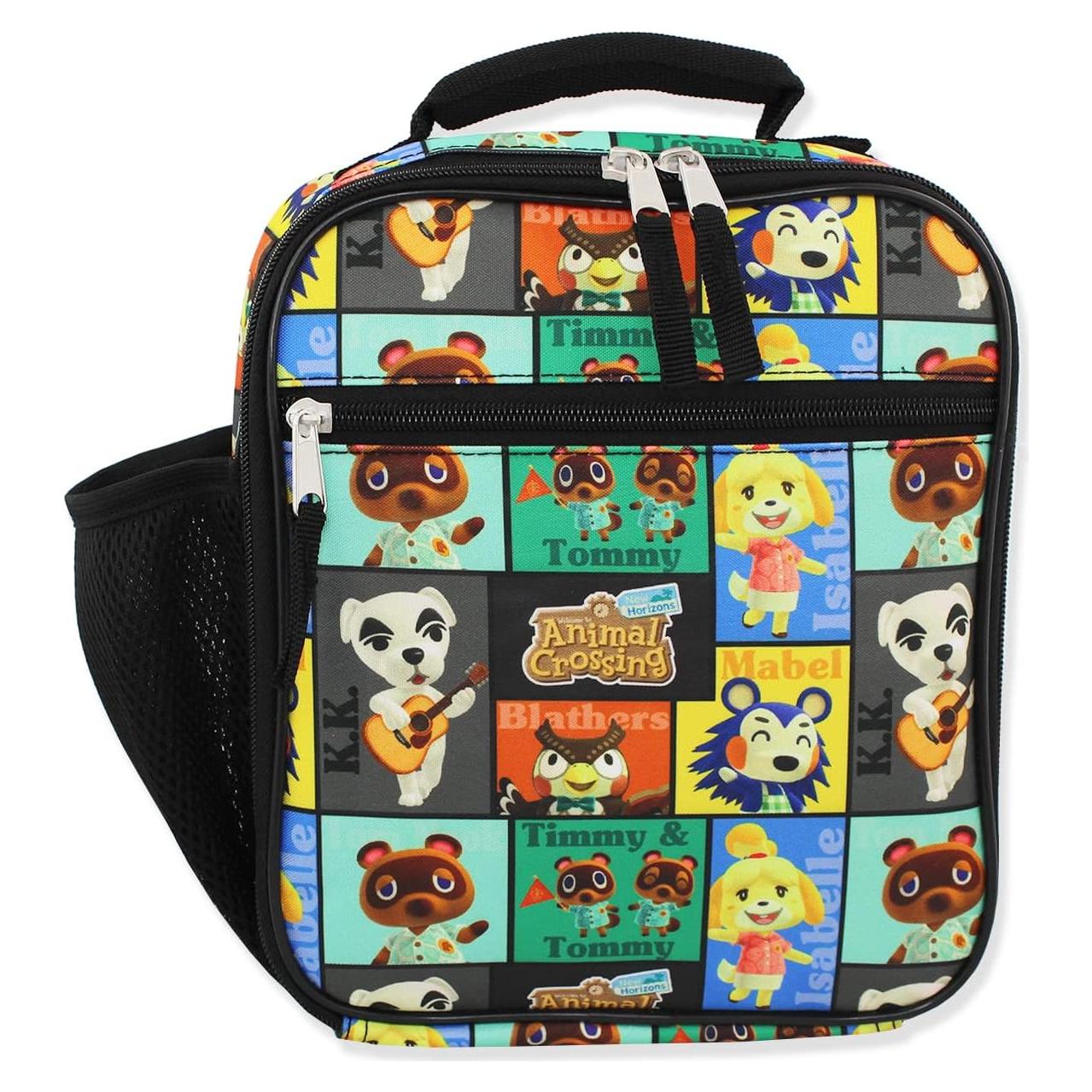 Bolsa de Almuerzo Suave Aislada Nintendo Animal Crossing Niños