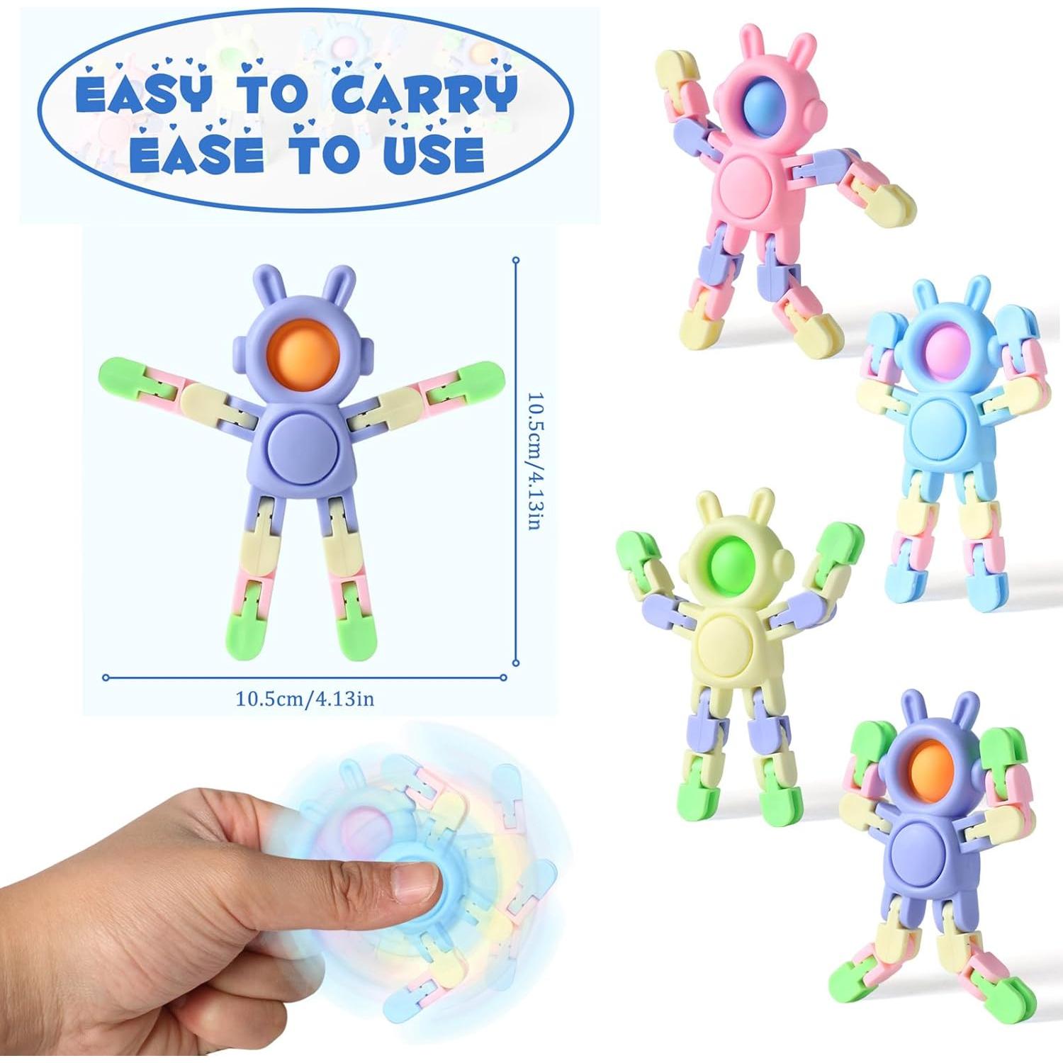 Spinners Antiestrés 24 Pcs AEAHALY Juguetes Sensoriales