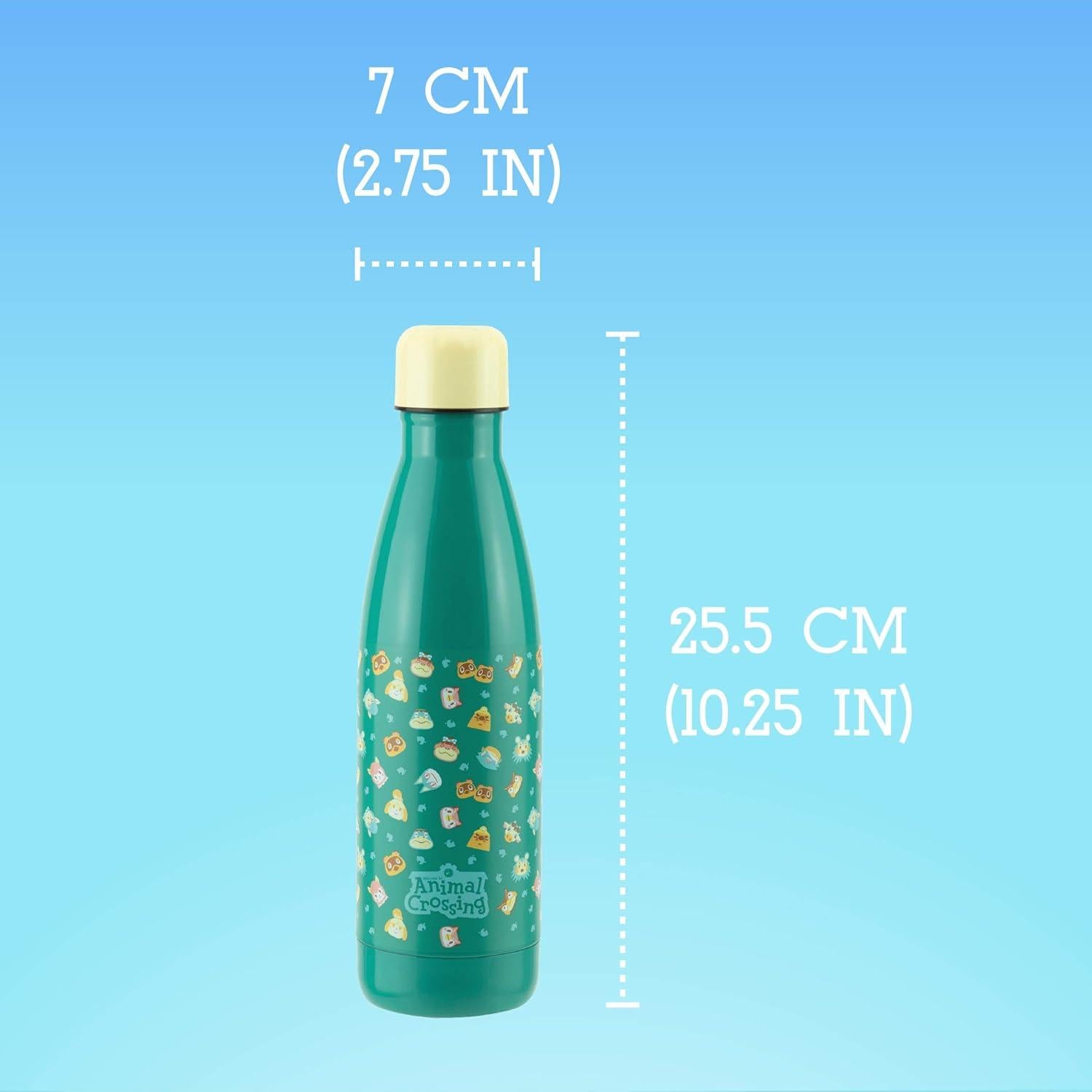 Botella de Agua Metal Animal Crossing Paladone 500ml Multicolor