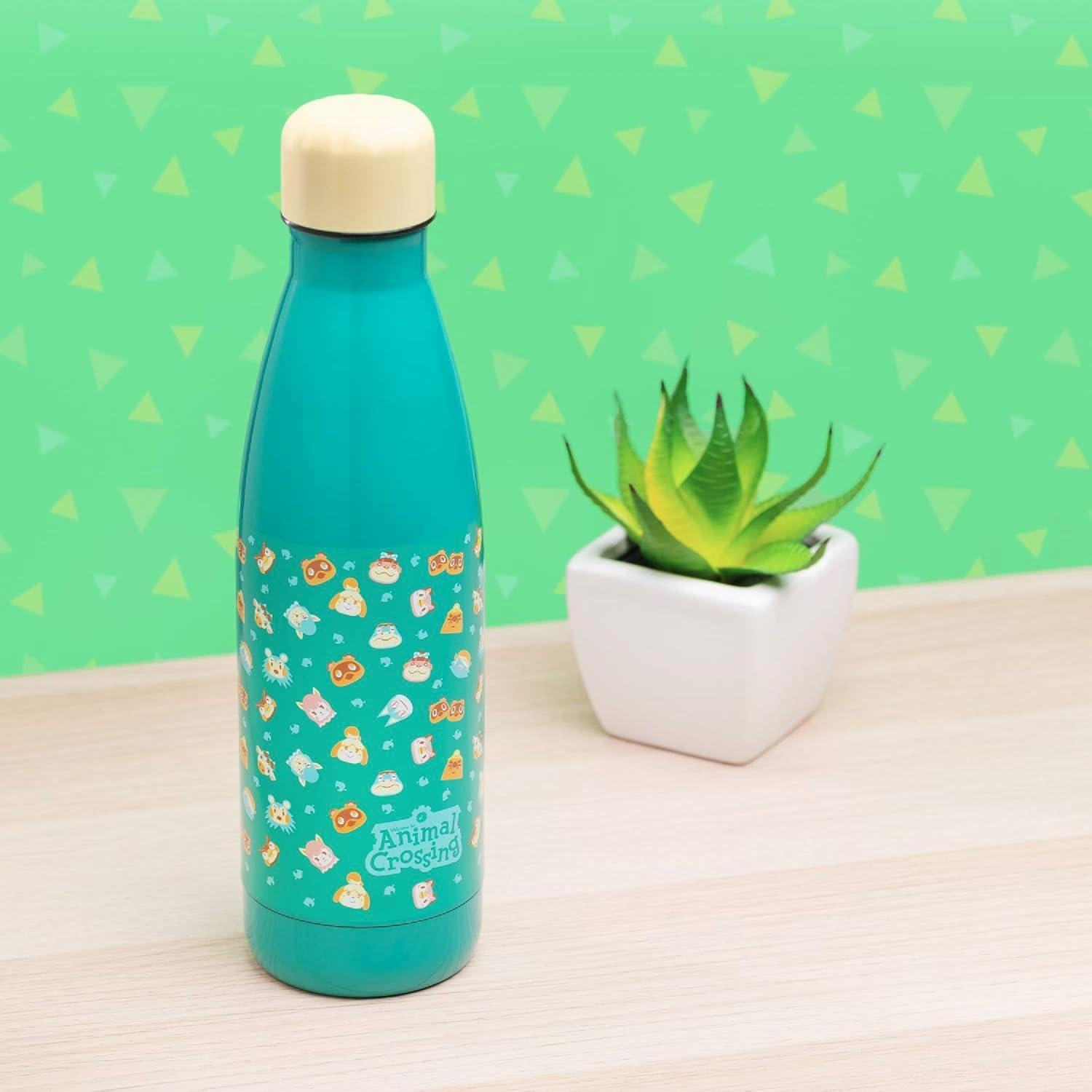 Botella de Agua Metal Animal Crossing Paladone 500ml Multicolor