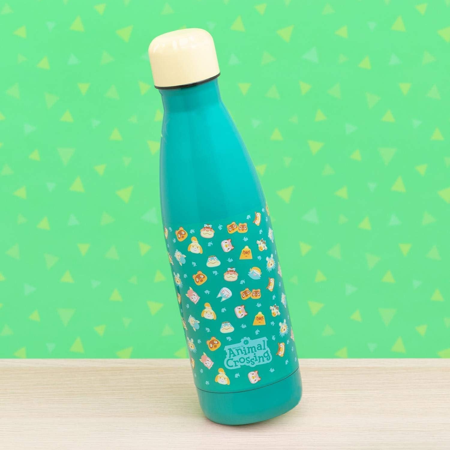 Botella de Agua Metal Animal Crossing Paladone 500ml Multicolor