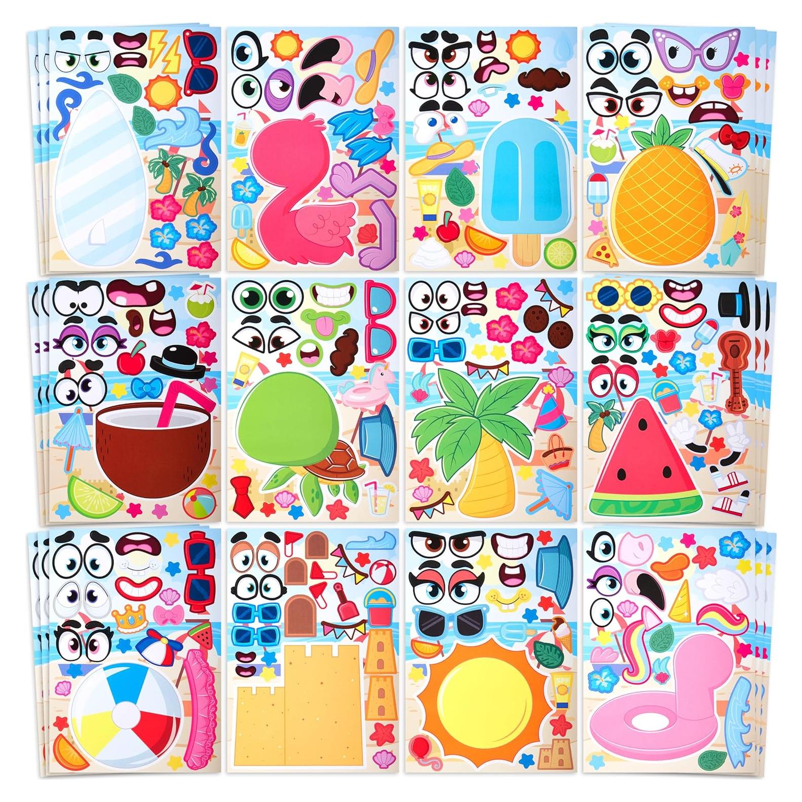 Pegatinas de Verano JOYIN 36 Pcs para Niños Creativos