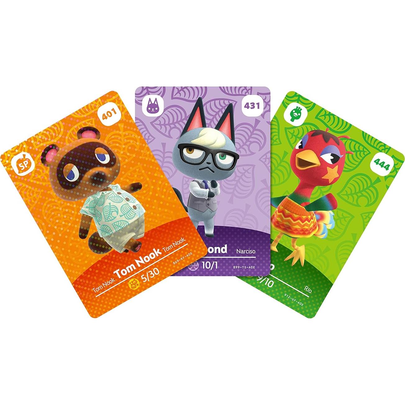 Tarjetas amiibo Nintendo Animal Crossing 6-pack Serie 5