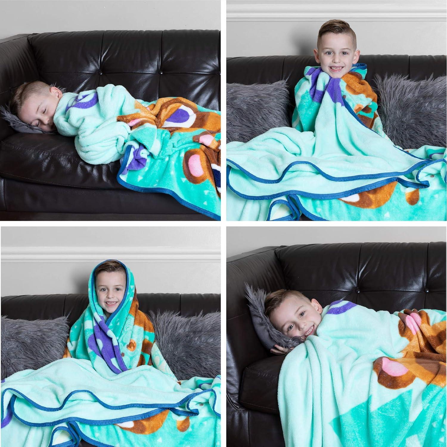 Manta Micro Raschel Animal Crossing Franco 158x229 cm