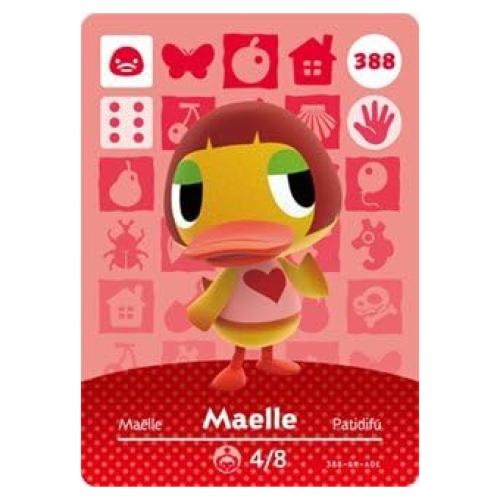 Maelle - Nintendo Animal Crossing Happy Home Designer Series 4 Amiibo Card - 388