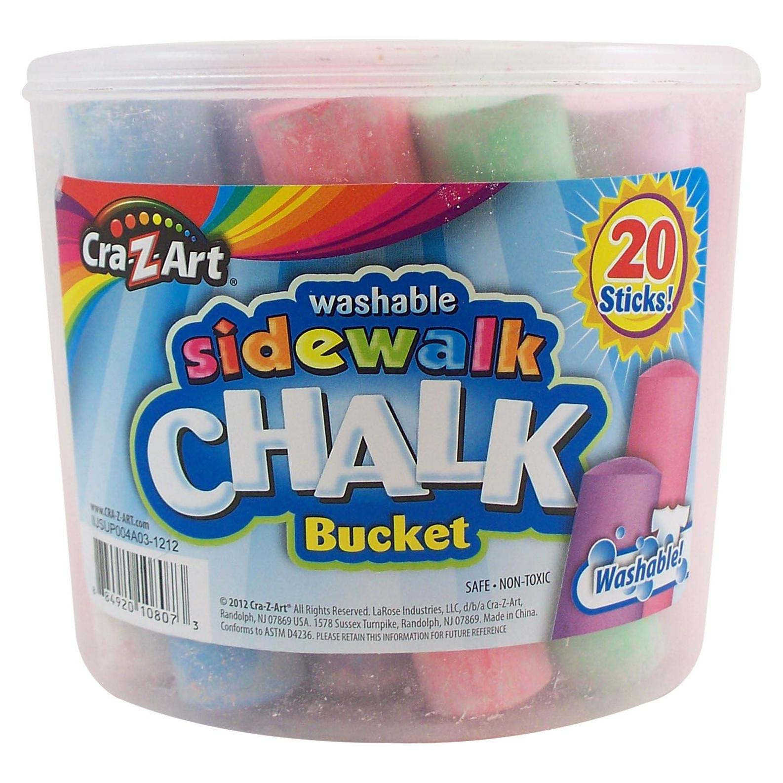 Tiza Jumbo Lavable Cra-Z-Art 20 Colores 32.1 cm