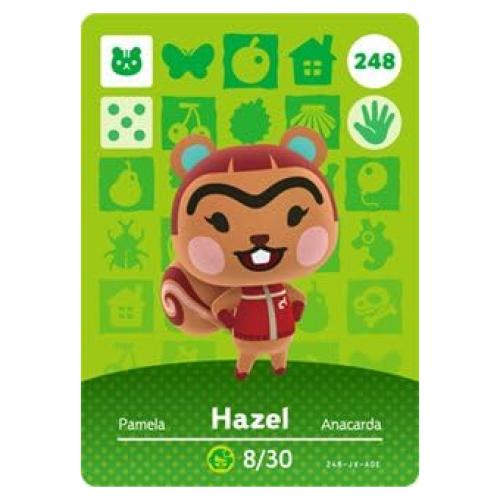 Tarjeta Amiibo Nintendo Animal Crossing Hazel Serie 3
