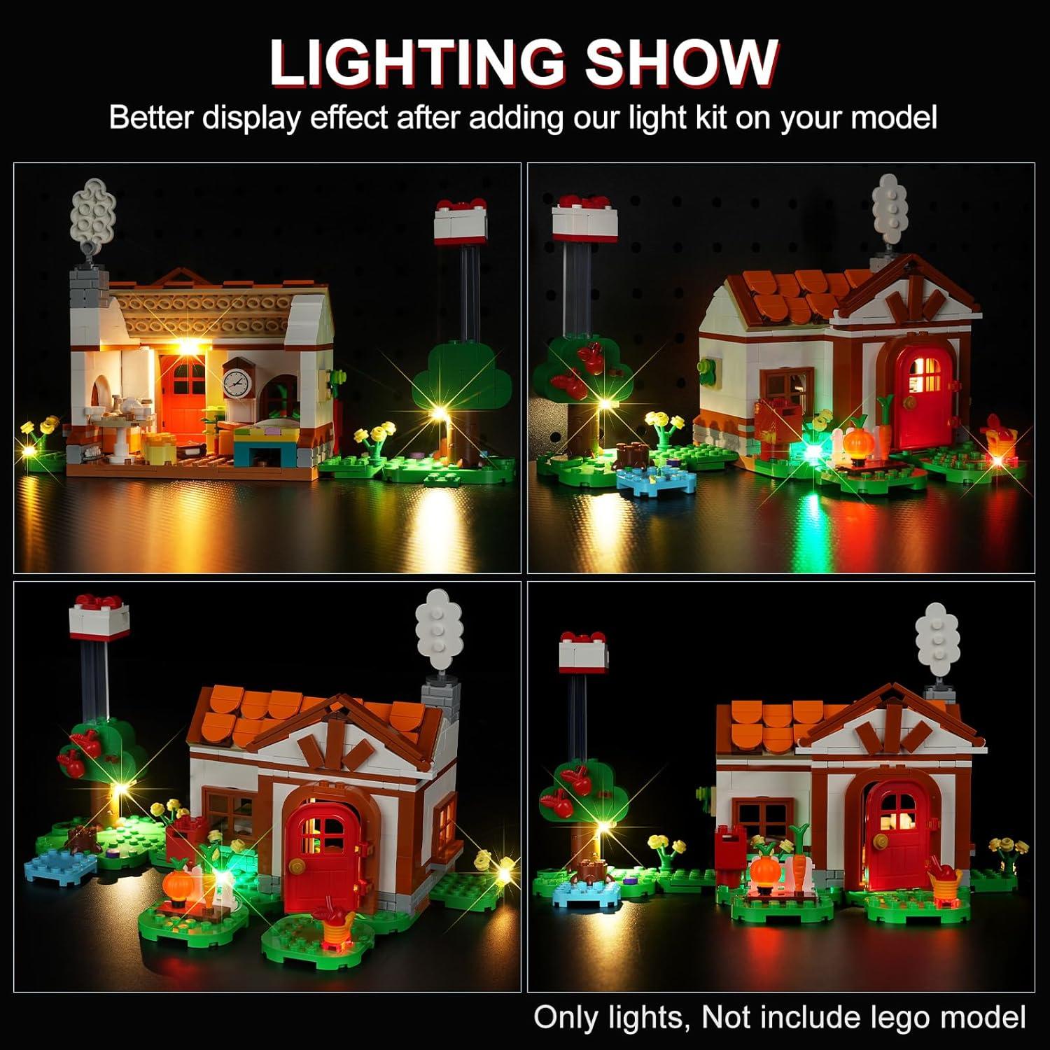 Kit de Iluminación LED DALDED para Casa de Isabelle 77049