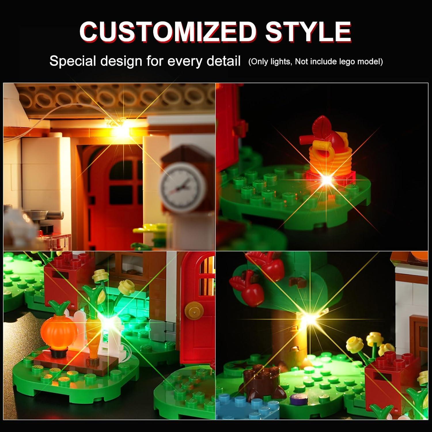 Kit de Iluminación LED DALDED para Casa de Isabelle 77049