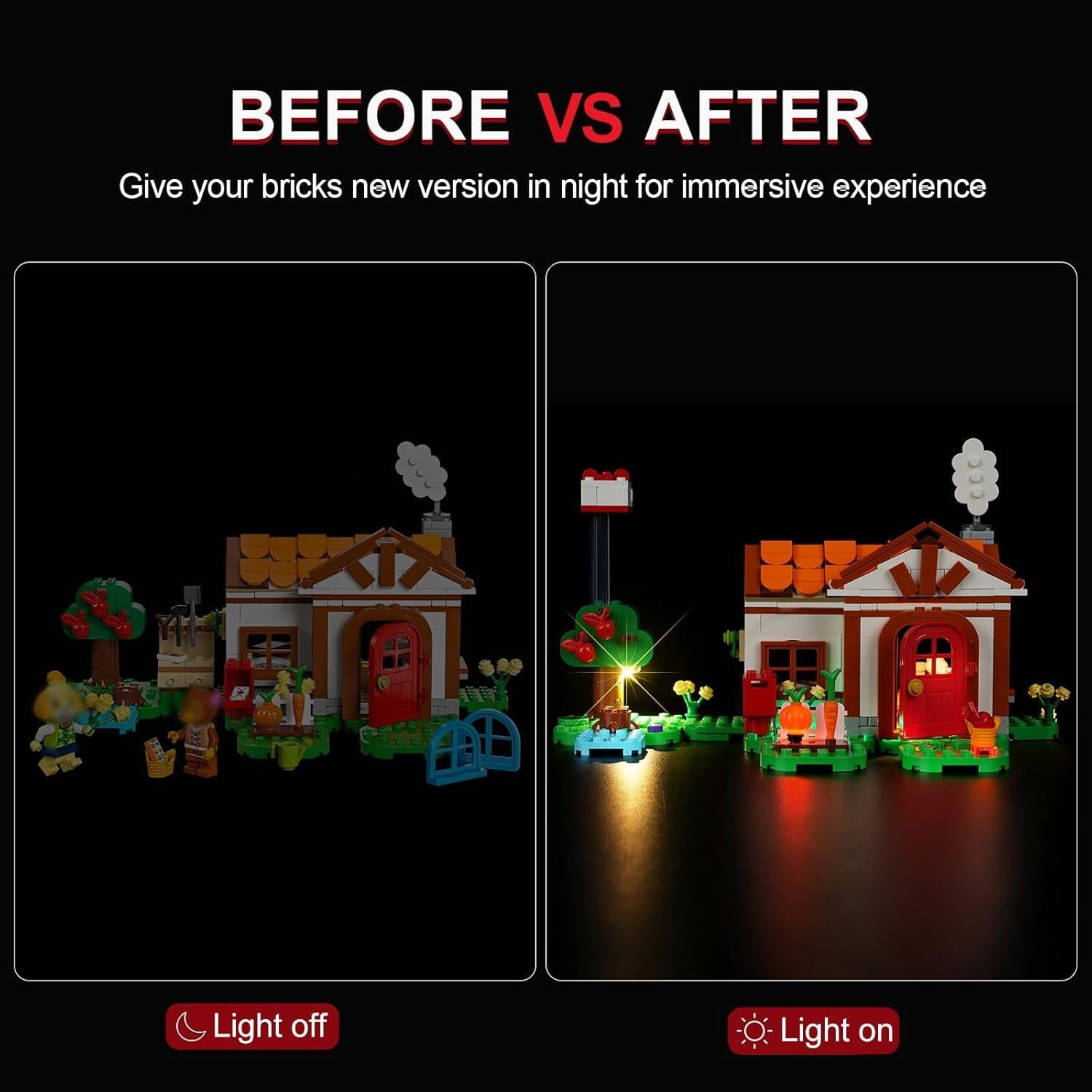 Kit de Iluminación LED DALDED para Casa de Isabelle 77049