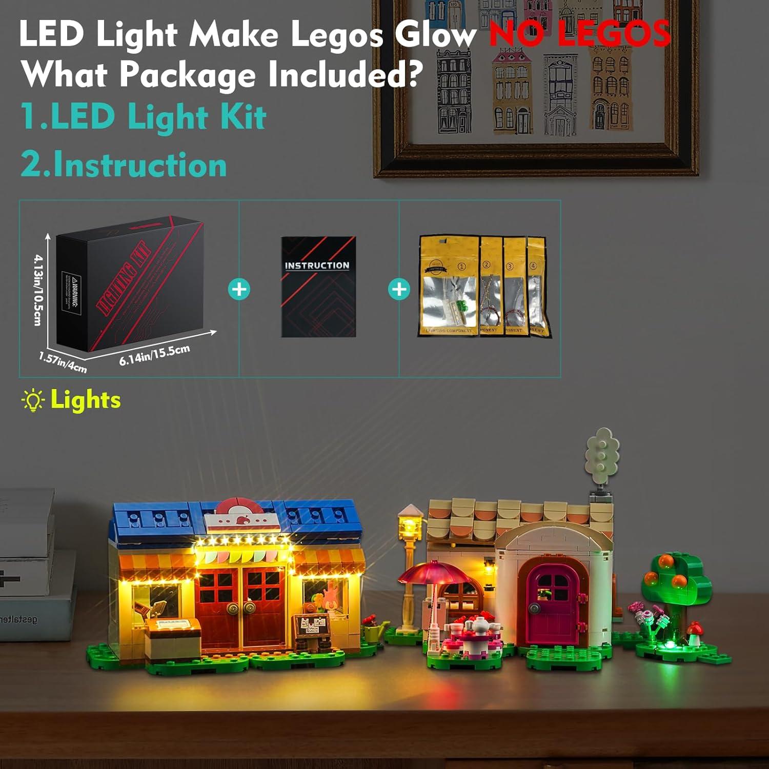 Kit de Luz LED VONADO para LEGO Nook's Cranny 77050