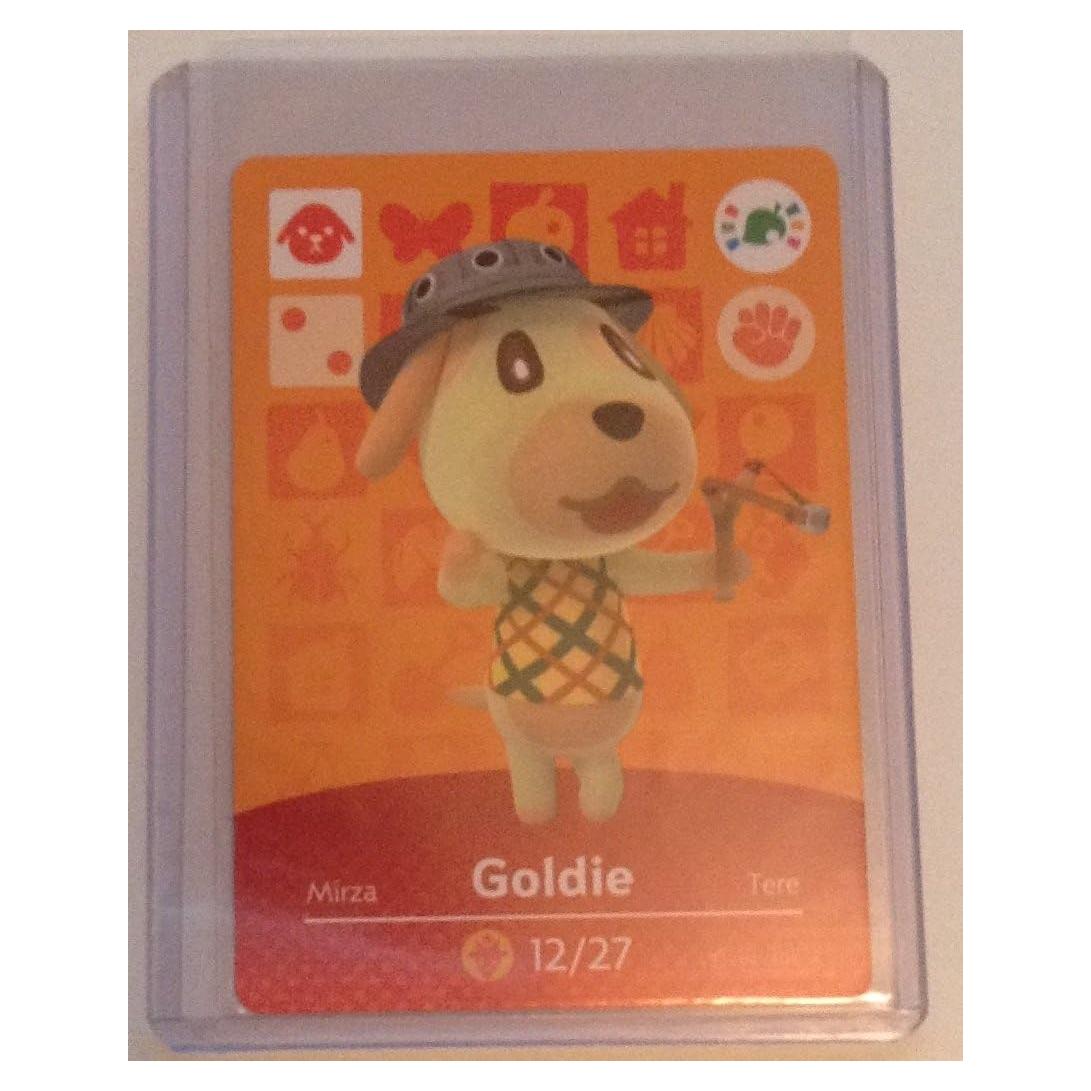 Tarjeta Amiibo Goldie Animal Crossing Nintendo