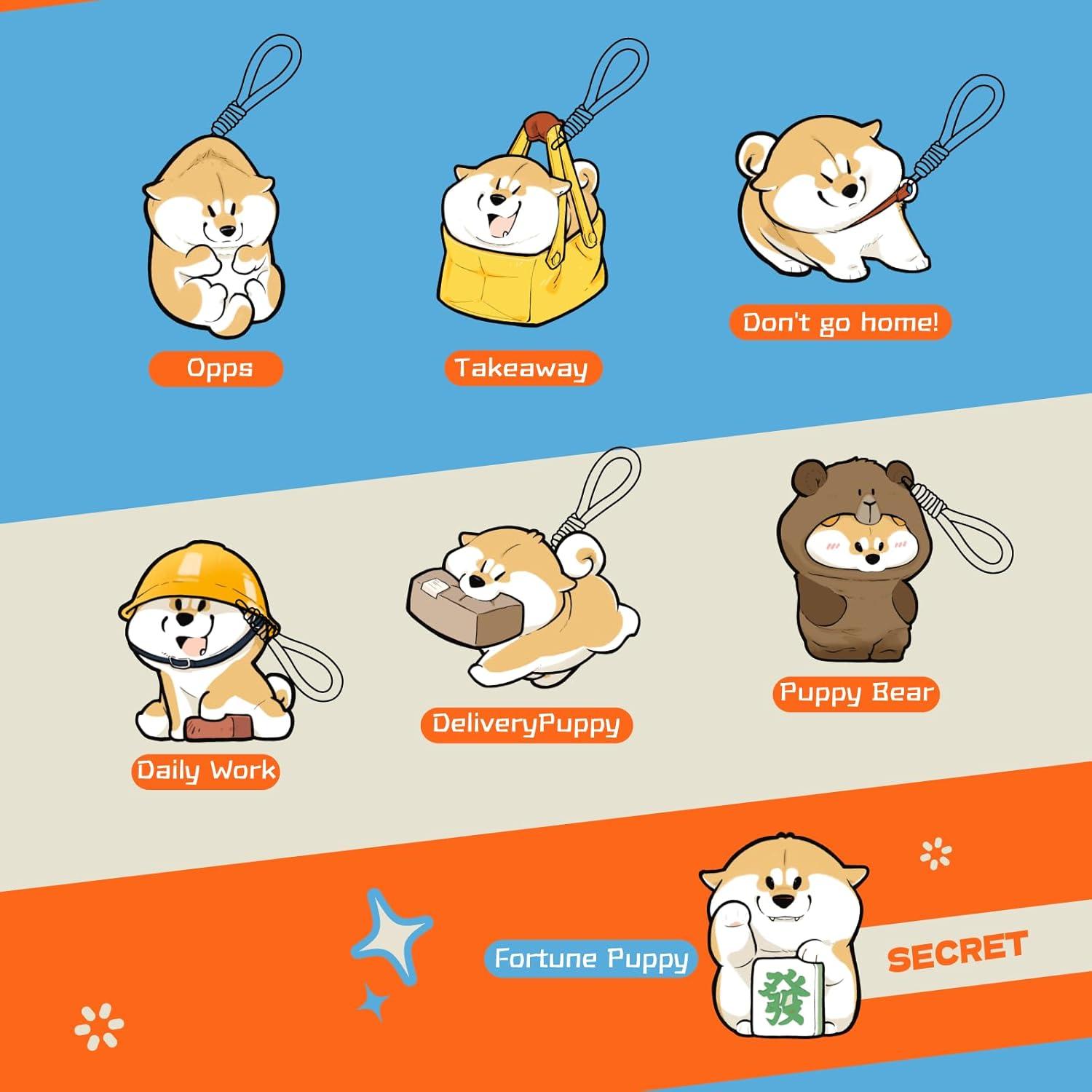 Figura de Acción 52TOYS Puppy Crossing 4 cm Juguete Kawaii