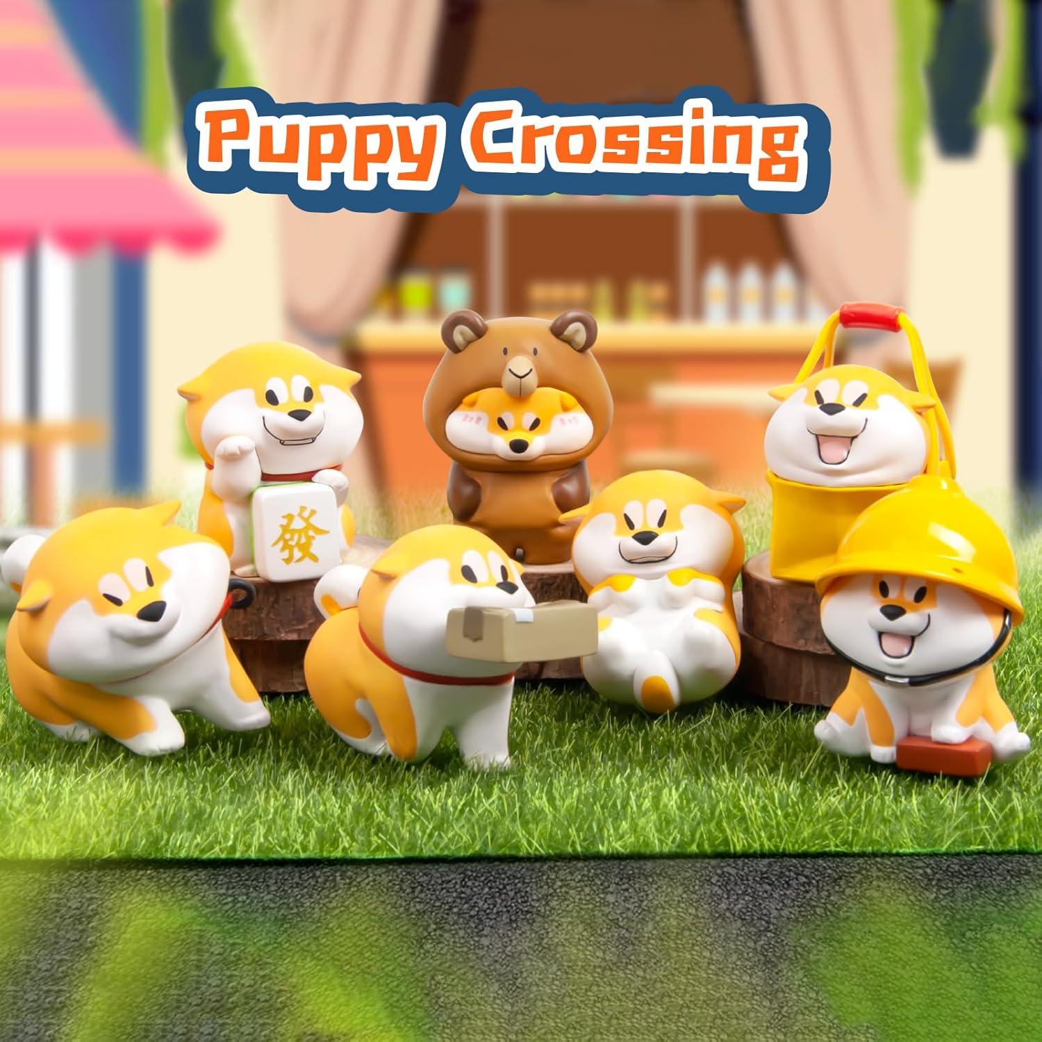 Figura de Acción 52TOYS Puppy Crossing 4 cm Juguete Kawaii