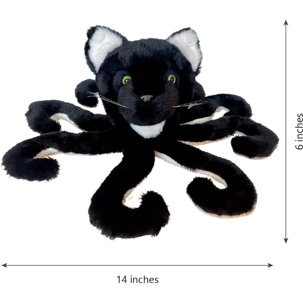 Randimals Juguete de Peluche Pulpo y Gato 38.1 cm Suave
