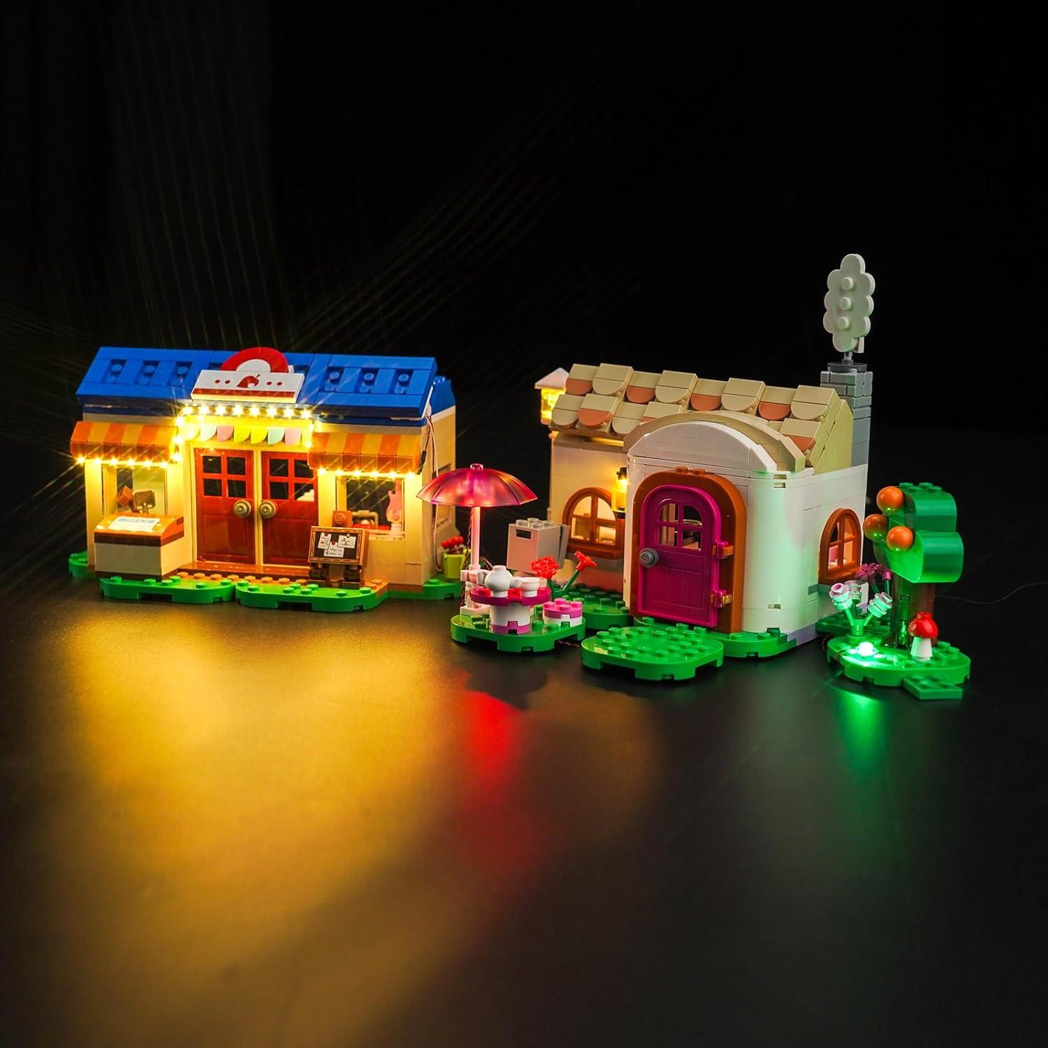 Kit de Luz LED BrickBling para L-e-g-o Animal Crossing 77050