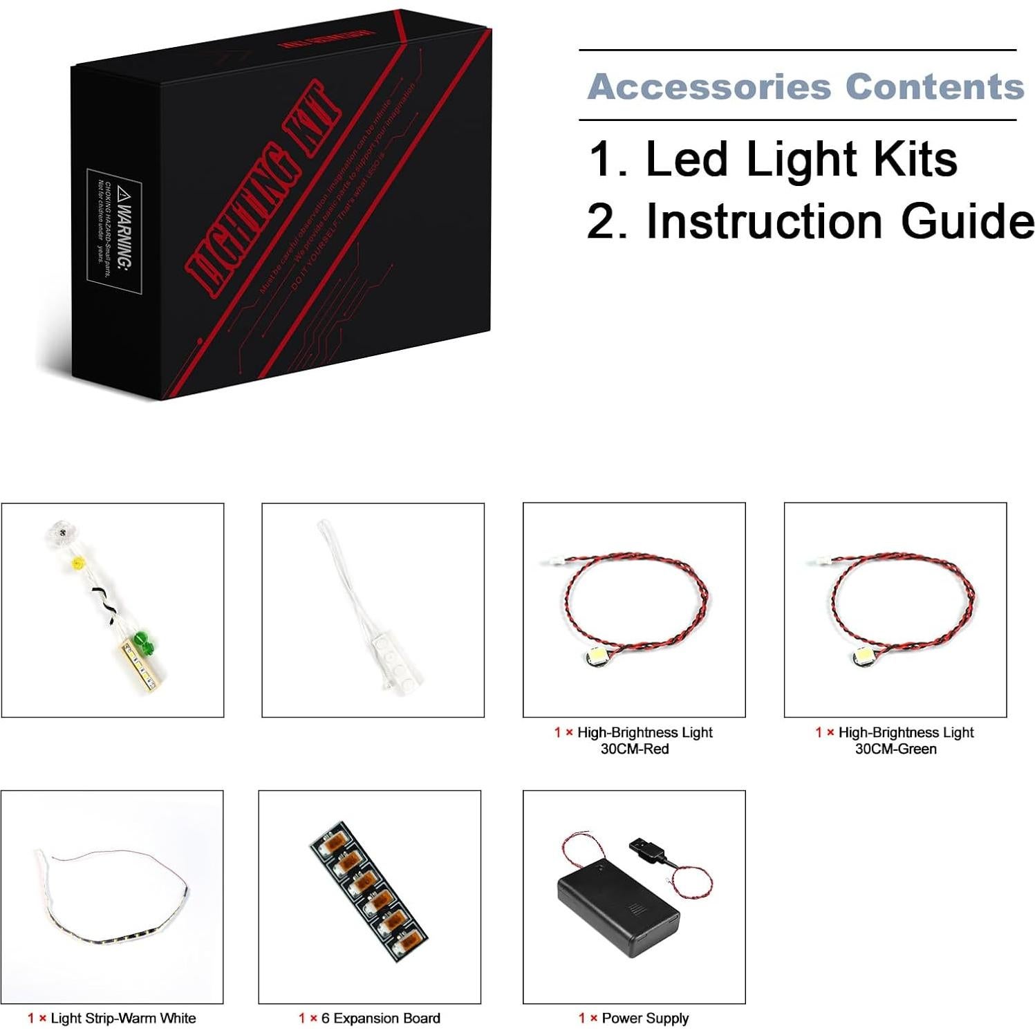 Kit de Luz LED BrickBling para L-e-g-o Animal Crossing 77050