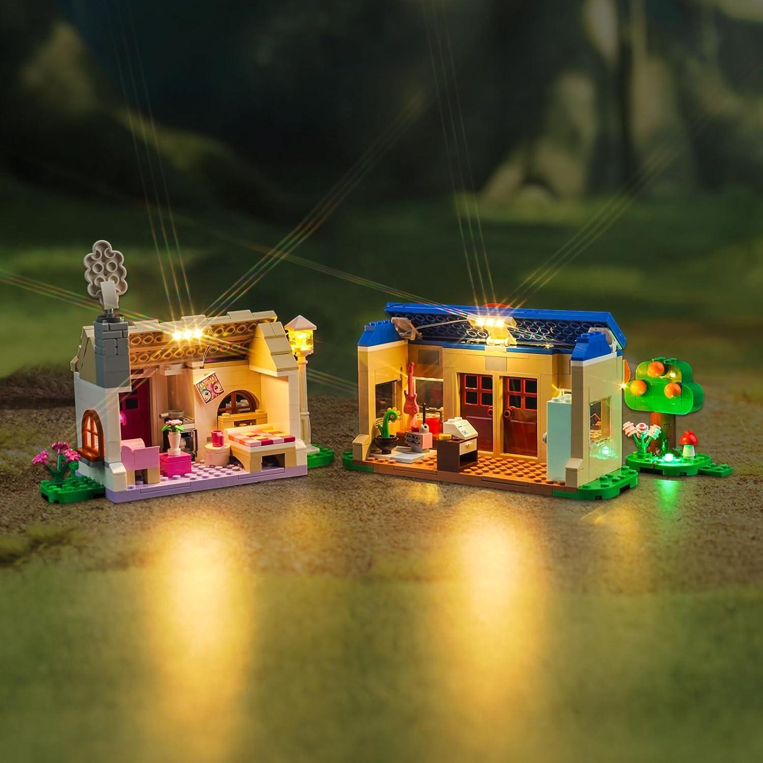 Kit de Luz LED BrickBling para L-e-g-o Animal Crossing 77050