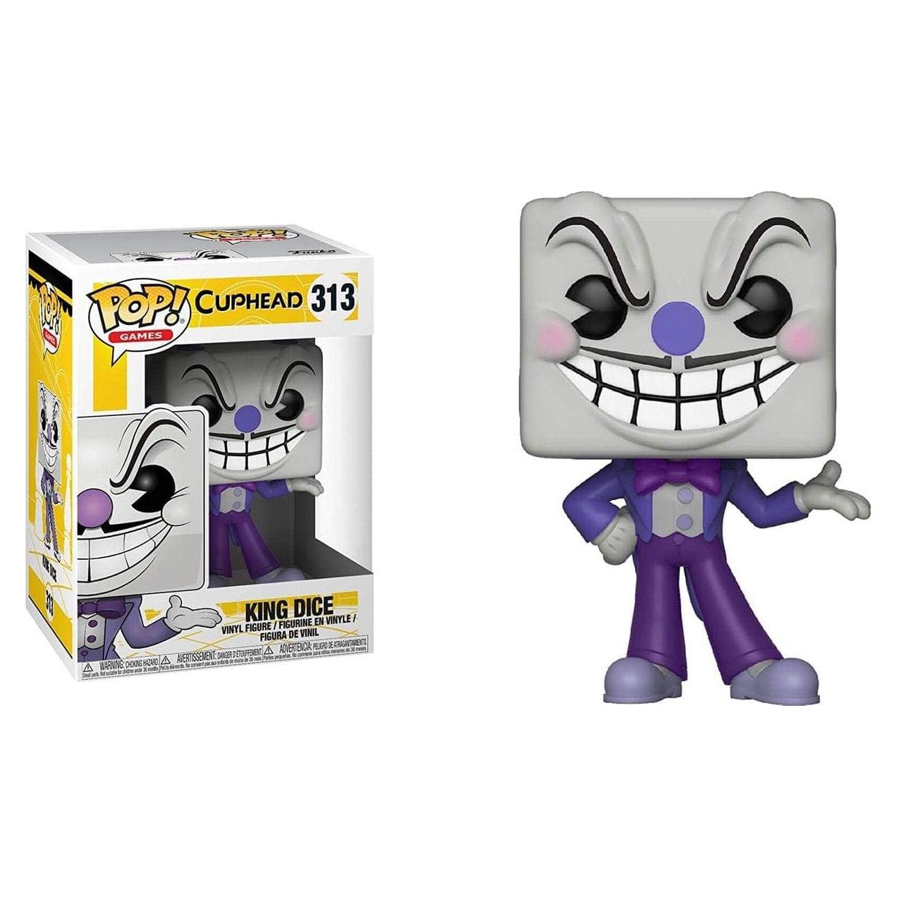 Figura coleccionable Funko Pop! Cuphead Rey Dice 9.5 cm