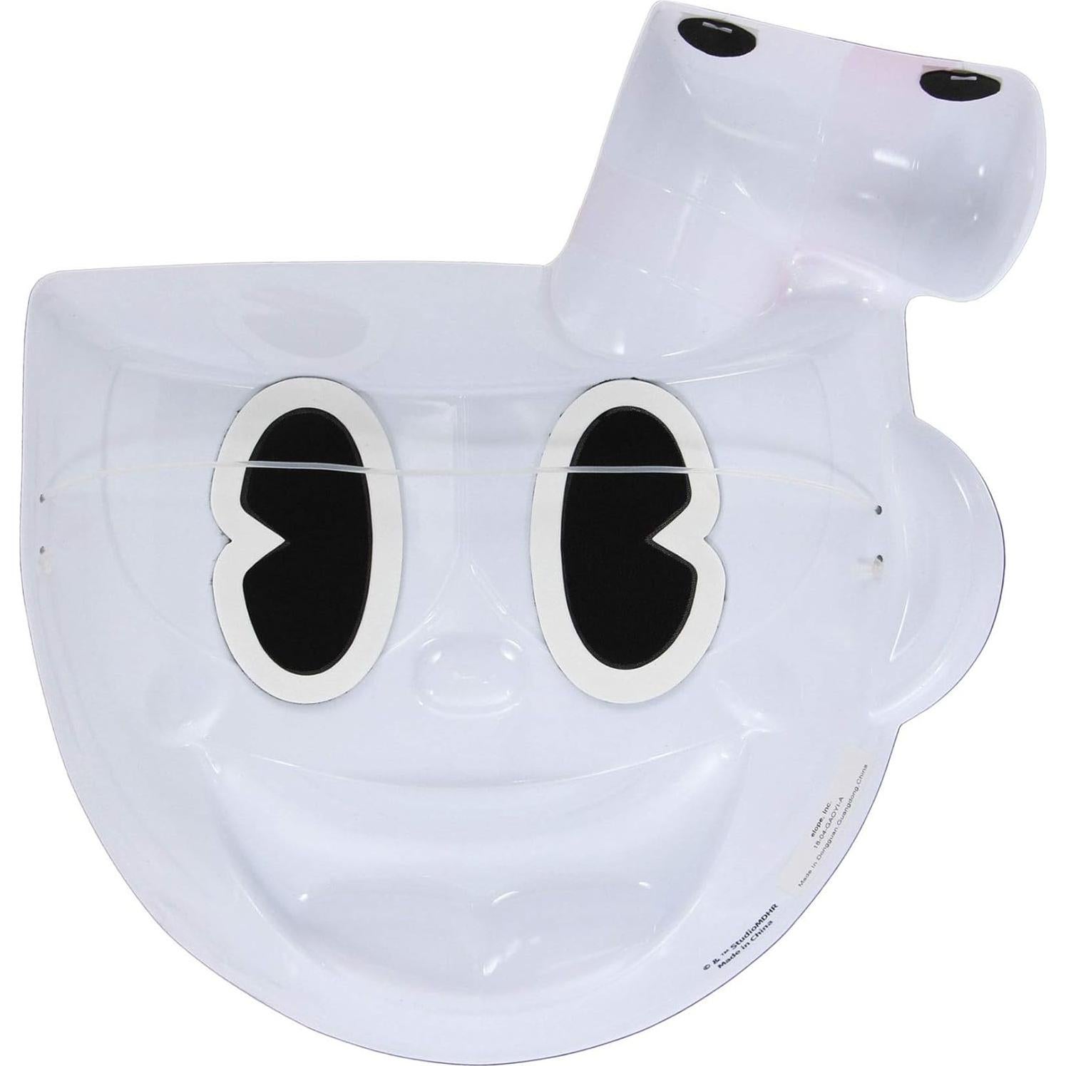 Máscara de Adulto Cuphead Elope Estándar de Plástico