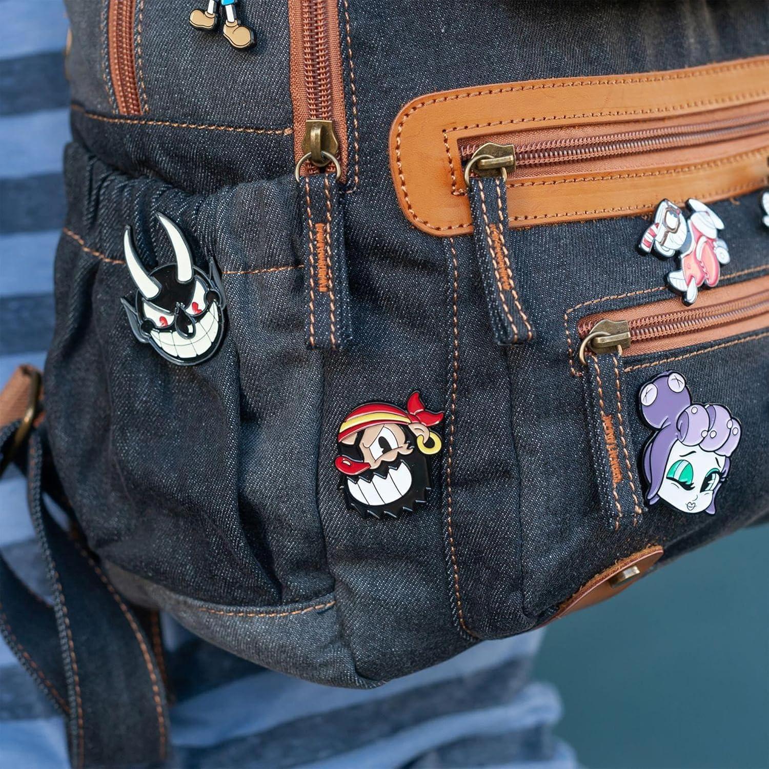 Pin Coleccionable Jefe Pirata Cuphead - Just Funky