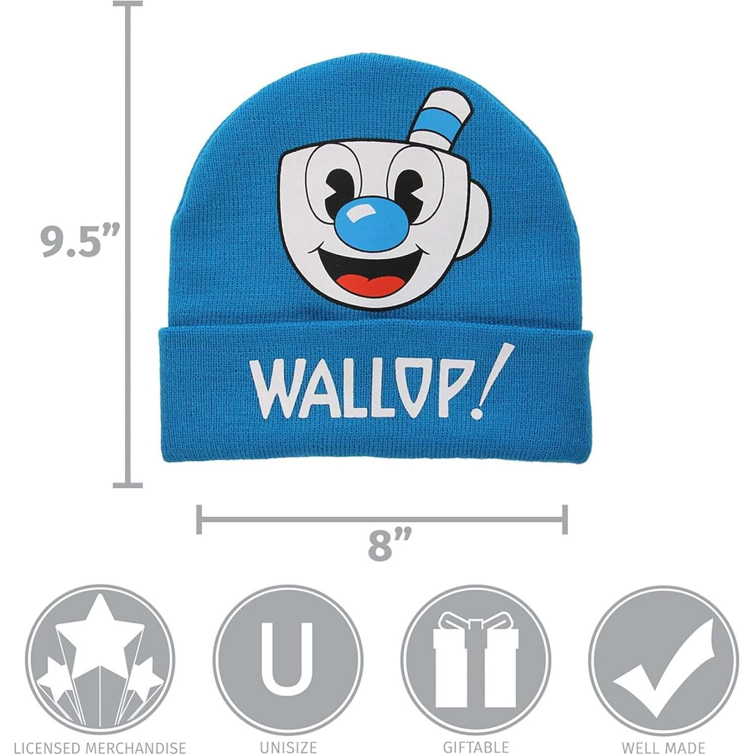 Sombrero de Invierno Elope Cuphead Mugman - Puño Doblado