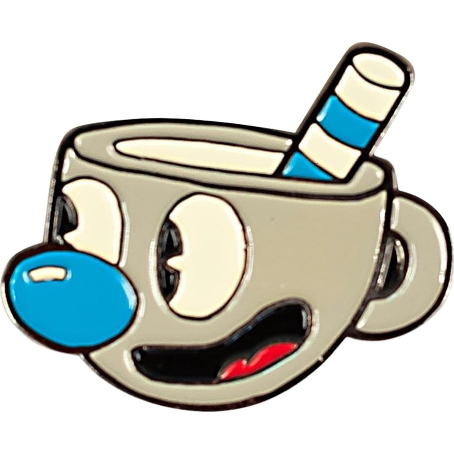 Pin de Colección Mugman Cuphead Oficial - 5.08 cm