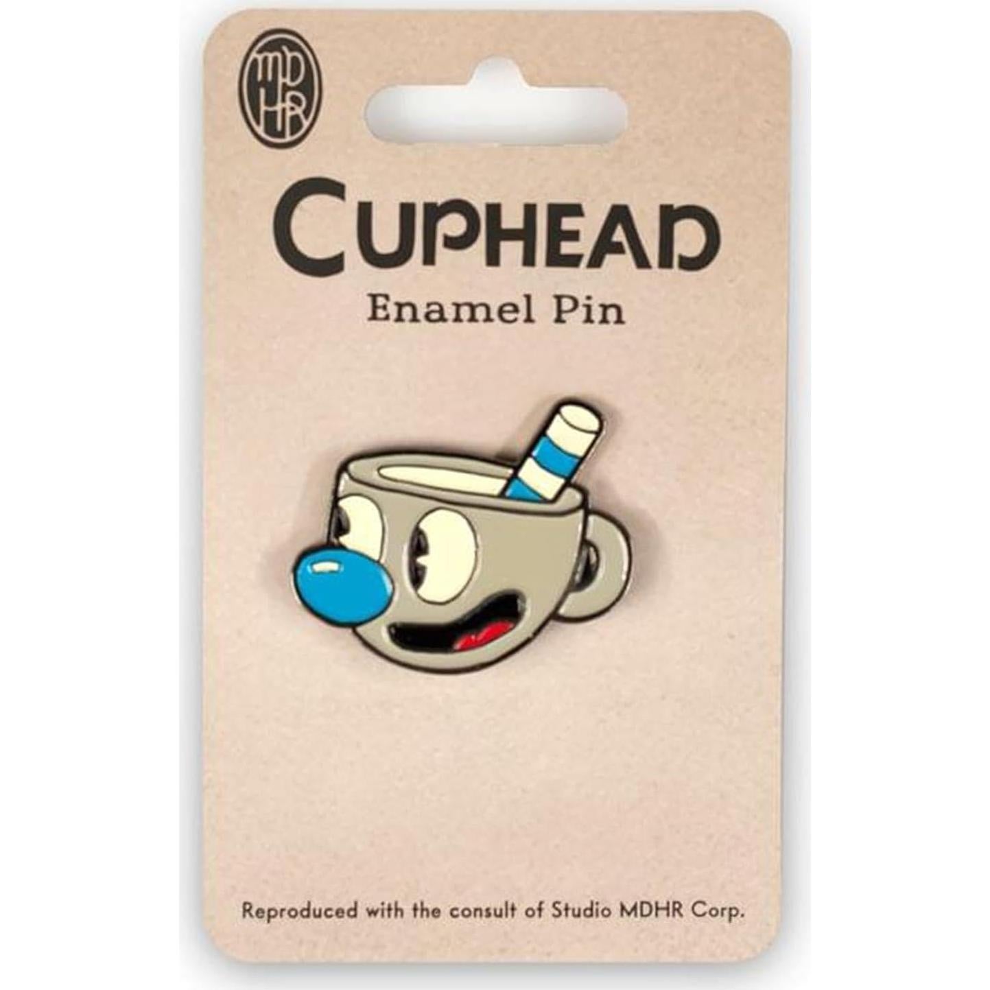 Pin de Colección Mugman Cuphead Oficial - 5.08 cm