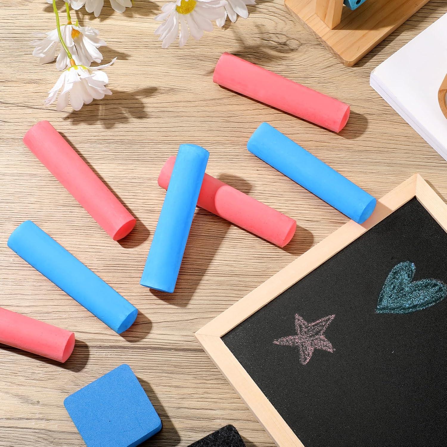 Tiza de Acera Jumbo Fulmoon 40 Pcs Lavable No Tóxica