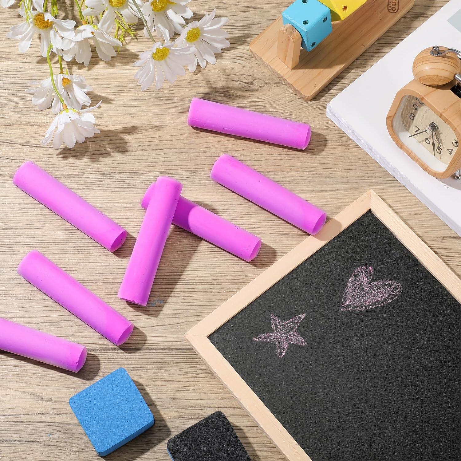 Tiza de Acera Jumbo Fulmoon 40 Pcs Lavable No Tóxica