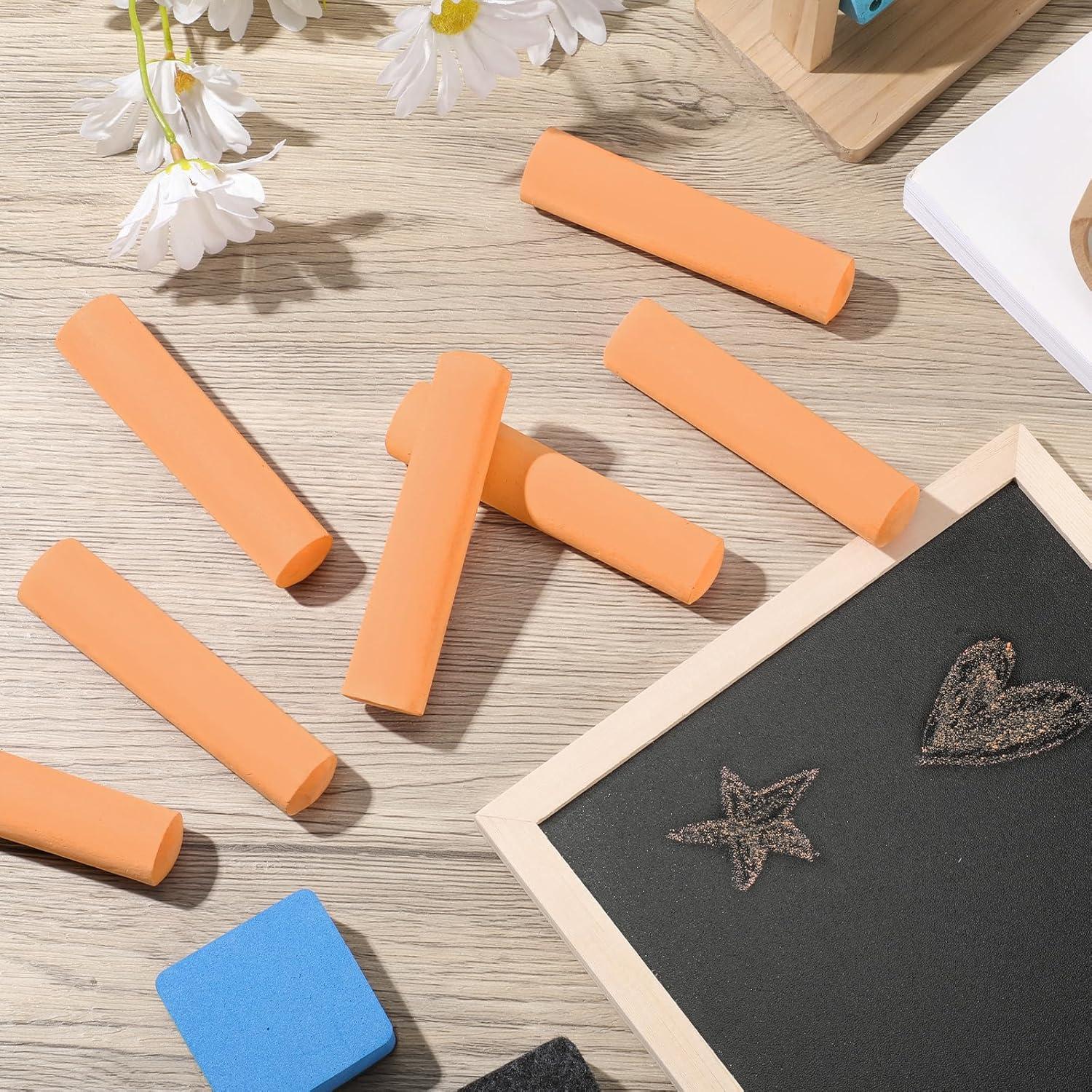 Tiza de Acera Jumbo Fulmoon 40 Pcs No Tóxica Lavable