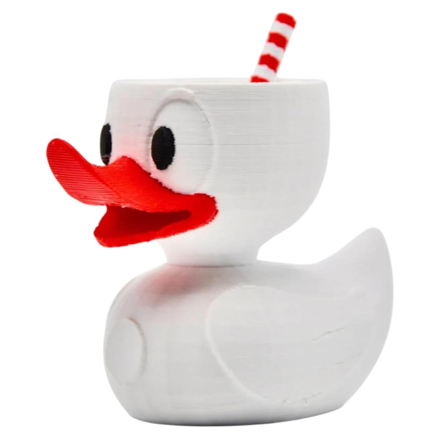 Soporte para Bebidas Pato Cuphead 3D - Taza Decorativa 10 cm