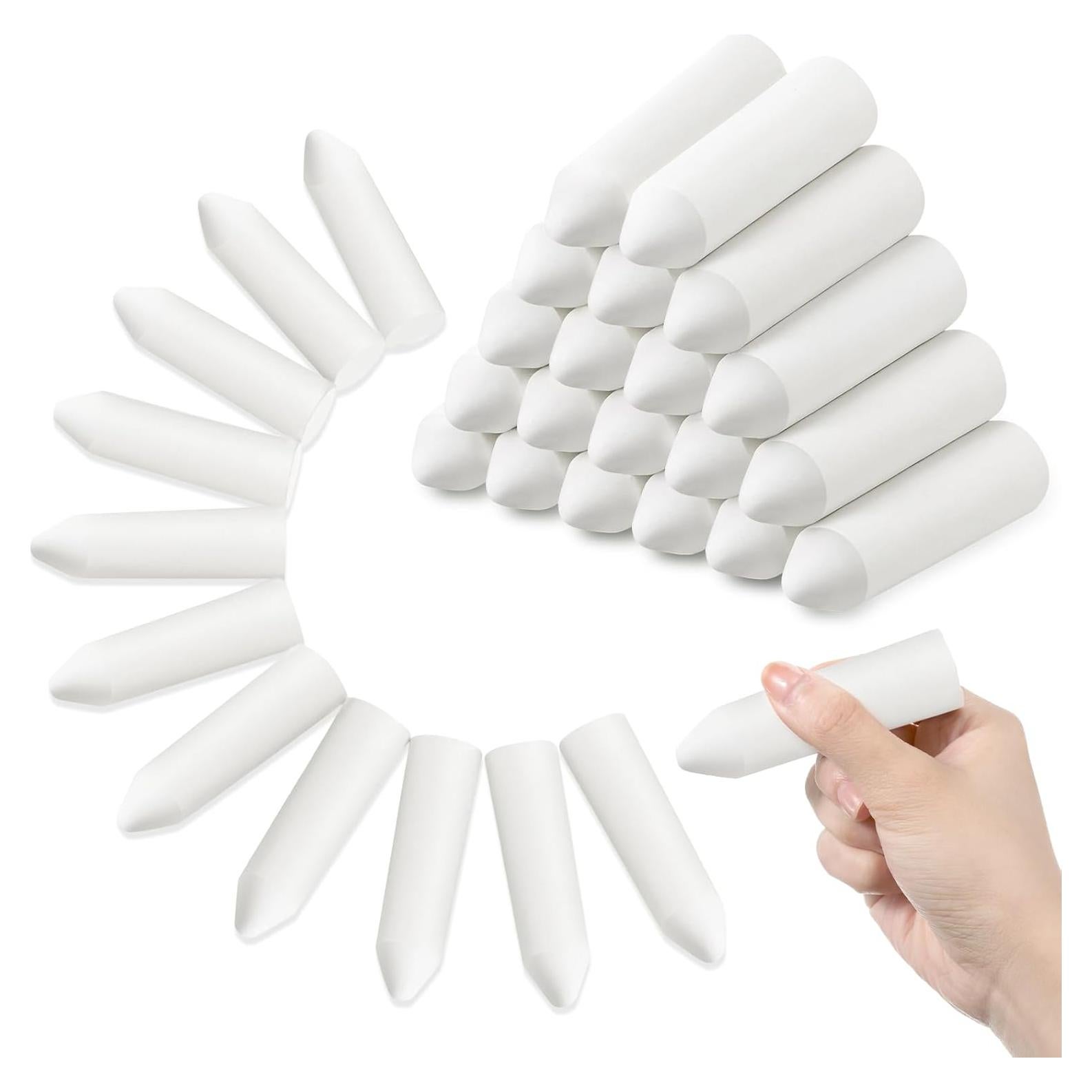 Tiza de Acera Fulmoon 40 Pcs Grande No Tóxica para Niños